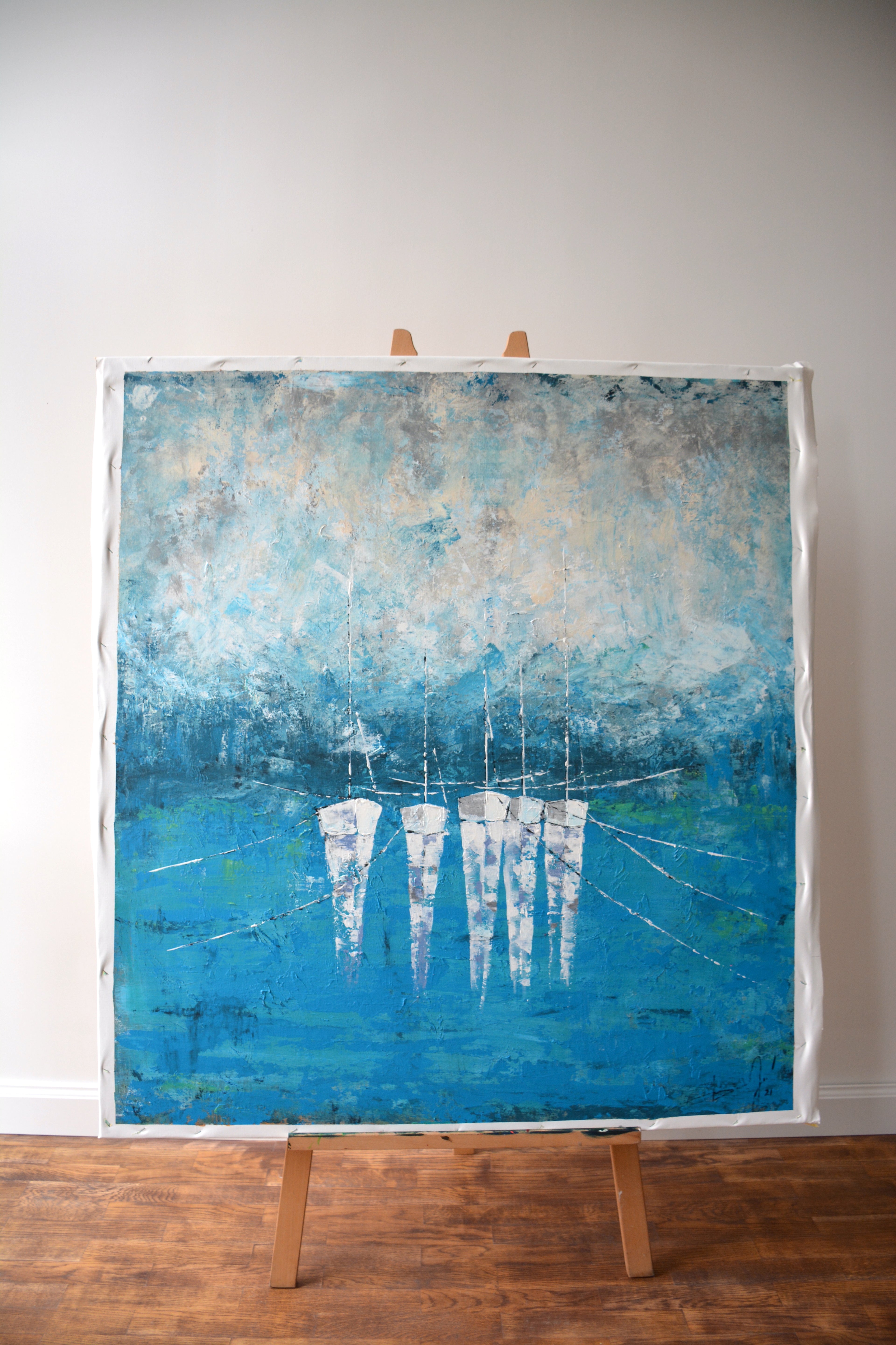 Floating boats on the sea of life