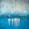 Floating boats on the sea of life