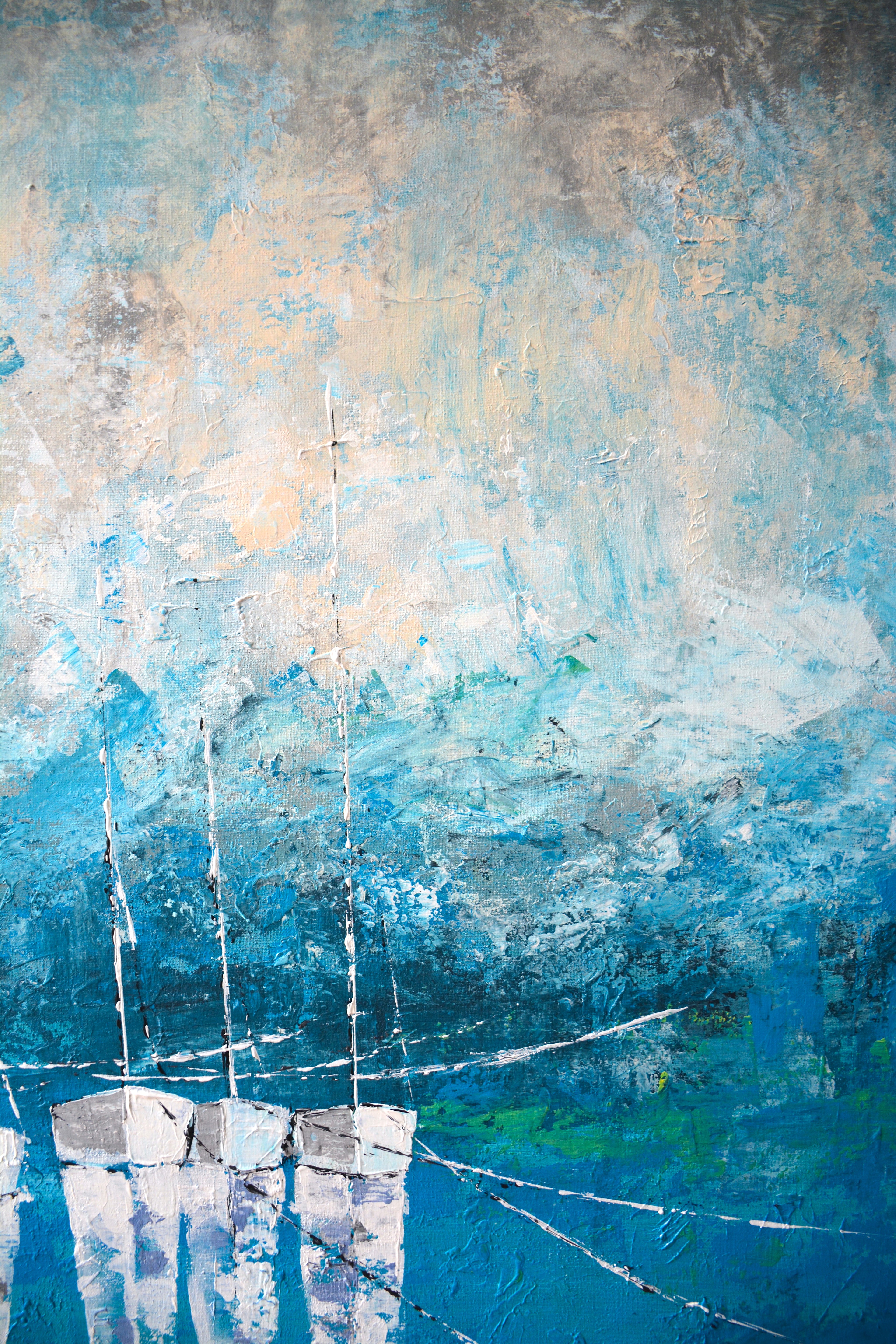 Floating boats on the sea of life