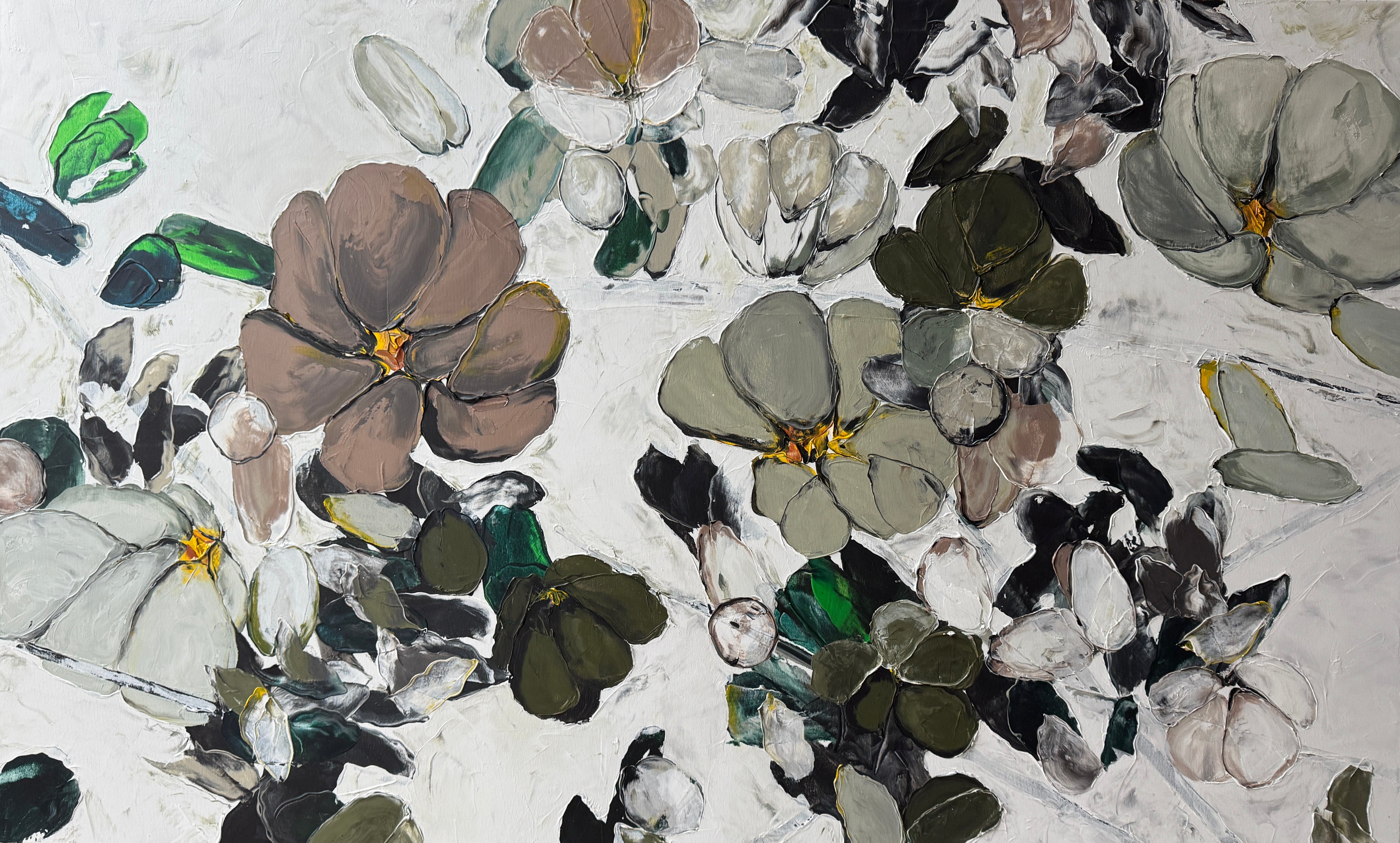 She Speaks in Petal Tones