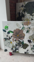She Speaks in Petal Tones